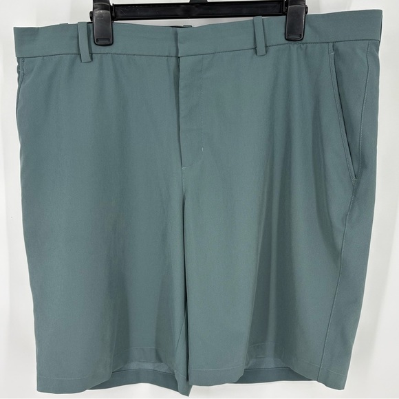 Nike Dri-Fit Men's Standard Fit HYBRID Golf Shorts-Hasta Green - Picture 3 of 10